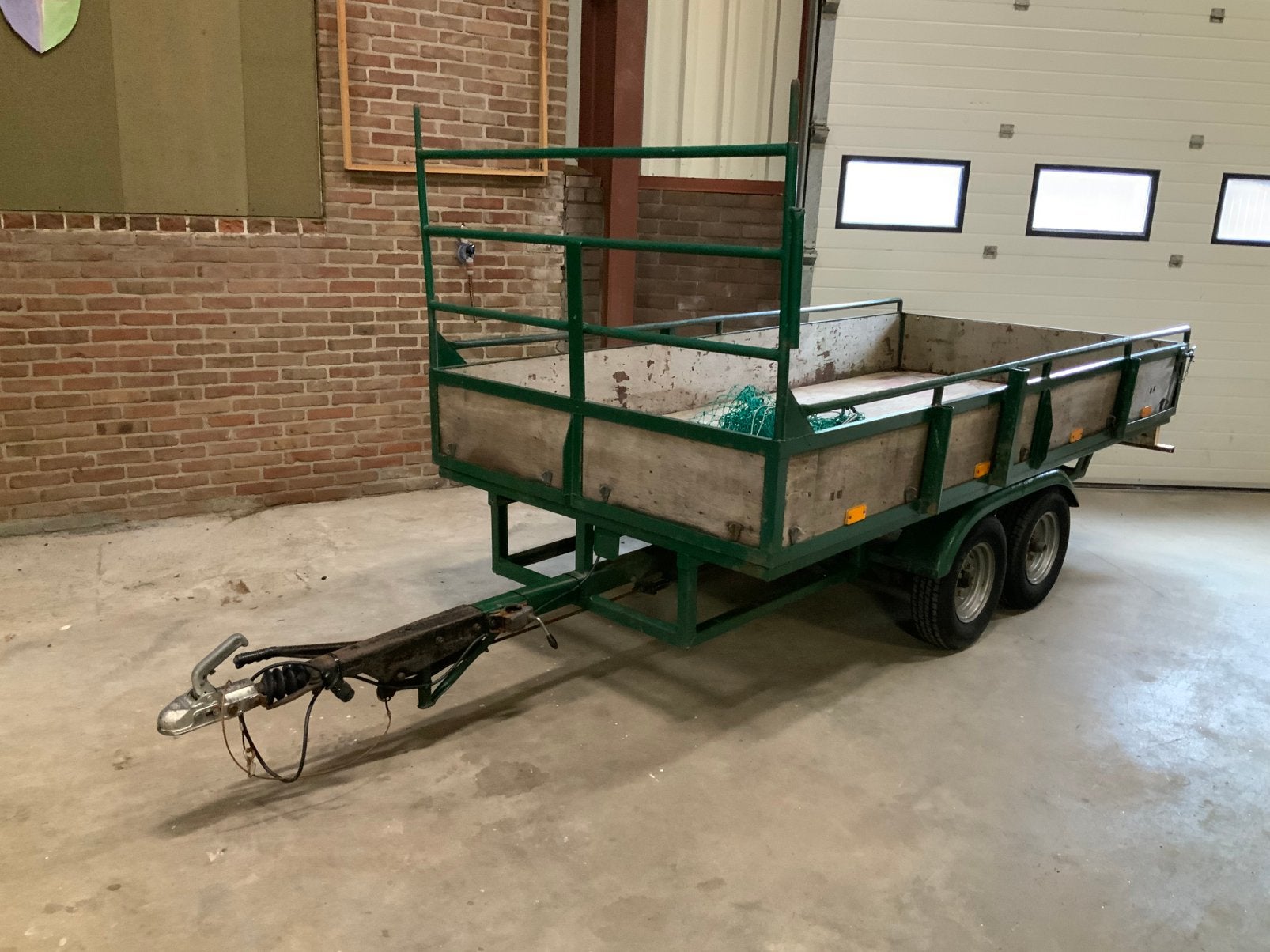 Aanhanger Tandemasser plateau Aanhangwagen, Auto diversen, Aanhangers en Bagagewagens, Ophalen