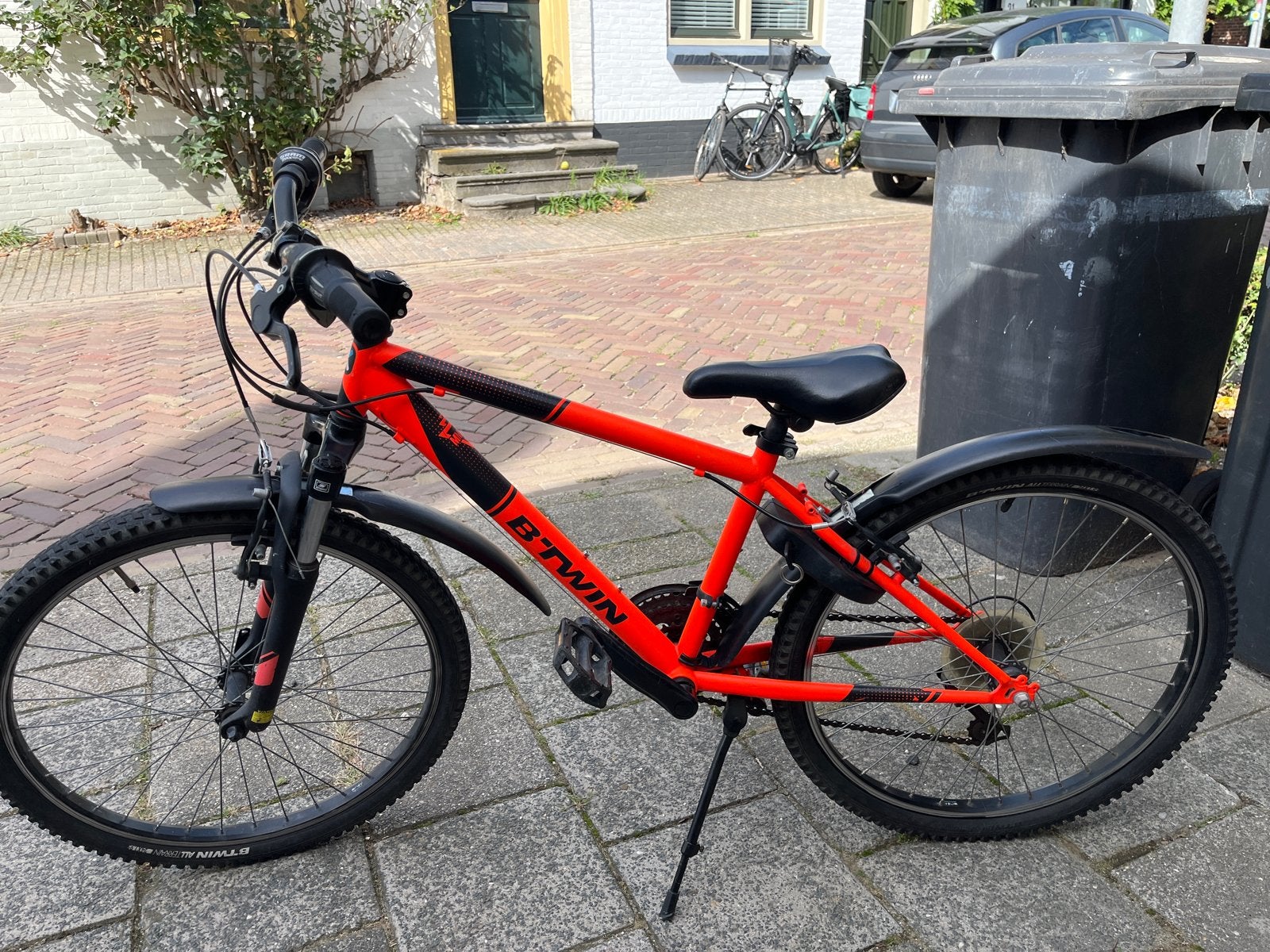Stoere feloranje jongens mountainbike /fiets 24 inch, Fietsen en Brommers, Gebruikt, Hardtail, Ophalen, Overige merken