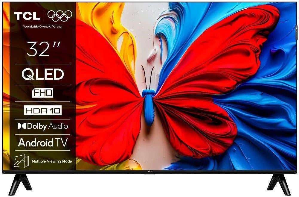 TCL 32S59K 81 cm Full HD Wifi Android Smart QLED TV nieuw