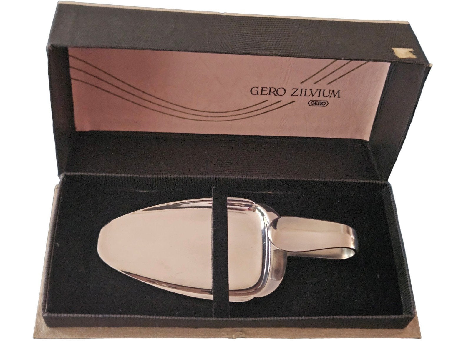 Gero zilvium taartschep van Jan Eisenloeffel, Antiek en Kunst, Ophalen of Verzenden
