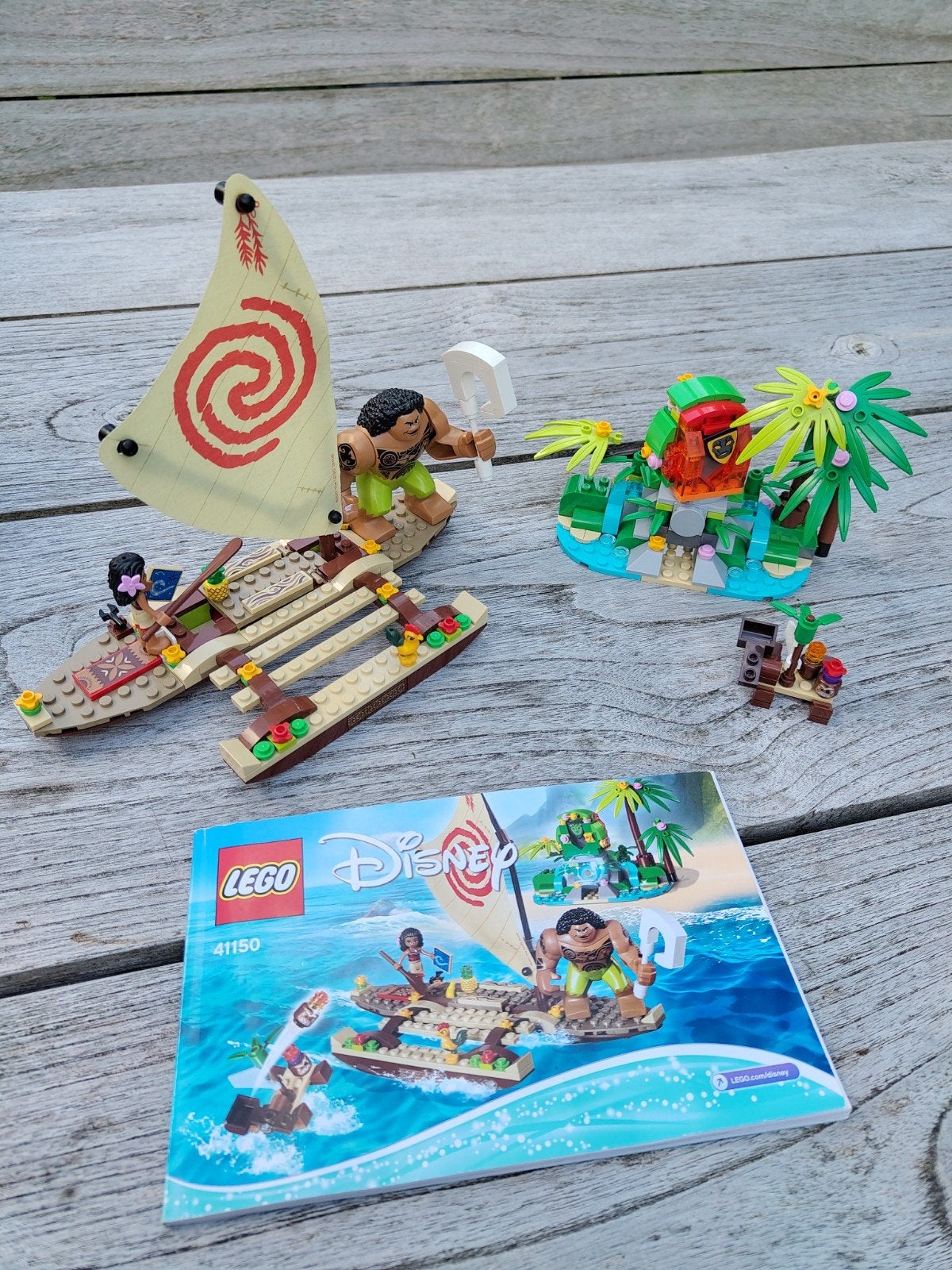 lego Disney Vaiana (setnr. 41150), Lego, Ophalen of Verzenden, Zo goed als nieuw, Disney