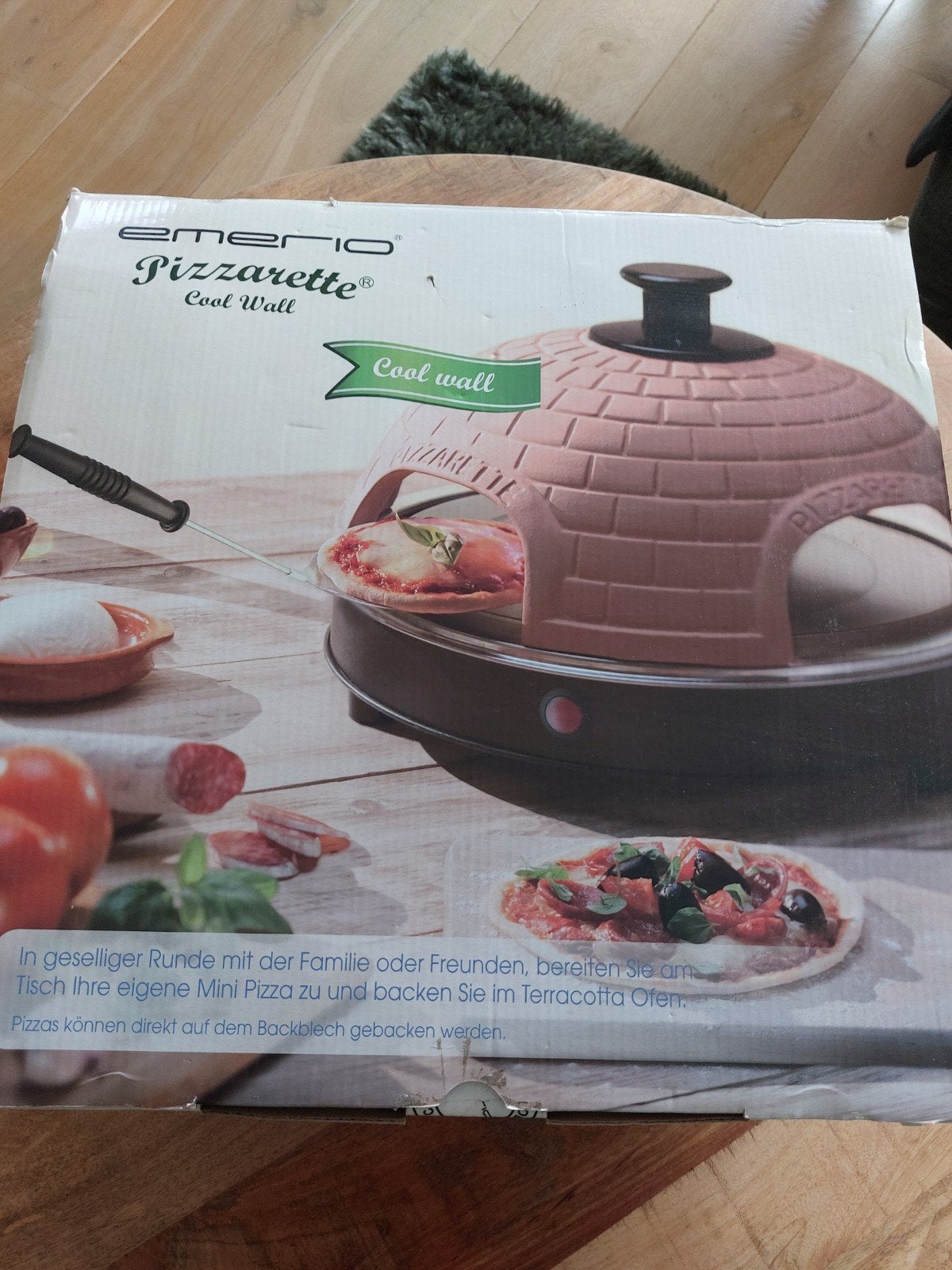 4 persoons pizzarette, Ophalen, Zo goed als nieuw, 4 t/m 7 personen