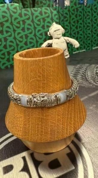 BUDDHA TO BUDDHA ARMBAND TYPE J070BA E BEN XS STONE € 359,00, Ophalen of Verzenden, Nieuw, Zilver, Zilver