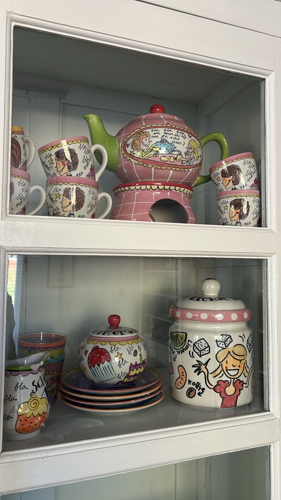 Blond Amsterdam servies, Huis en Inrichting, Ophalen, Gebruikt, Keramiek, Theepot