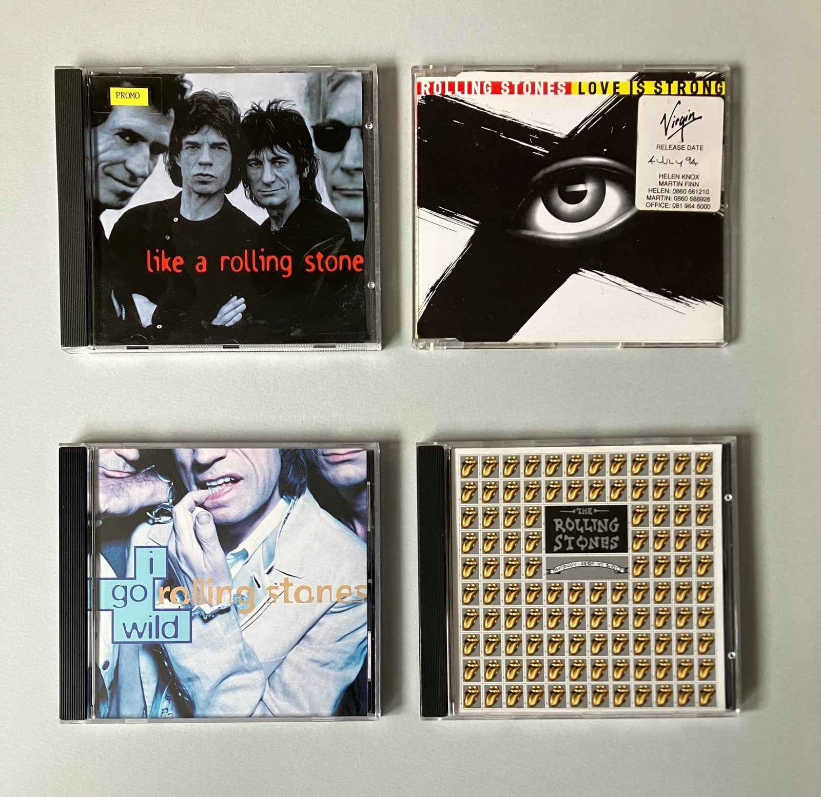 12 Rolling Stones promo’s, Ophalen of Verzenden, Nieuw in verpakking, Poprock