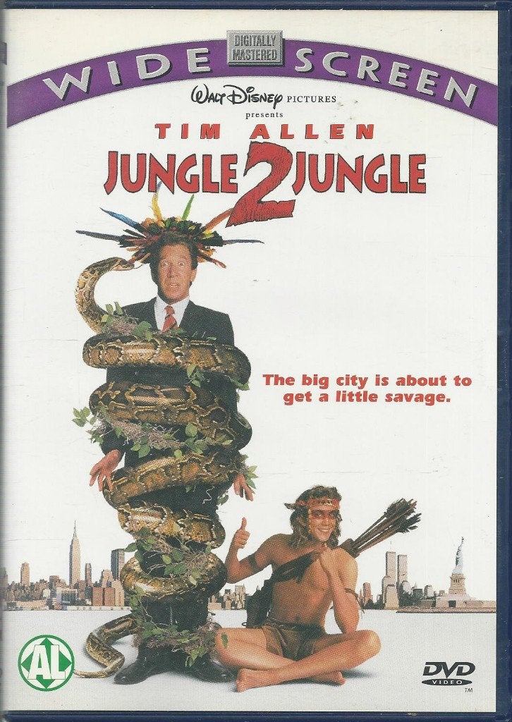 Jungle 2 jungle met o.a. Tim Allen, Alle leeftijden, Ophalen of Verzenden, Komedie, 1980 tot 2000