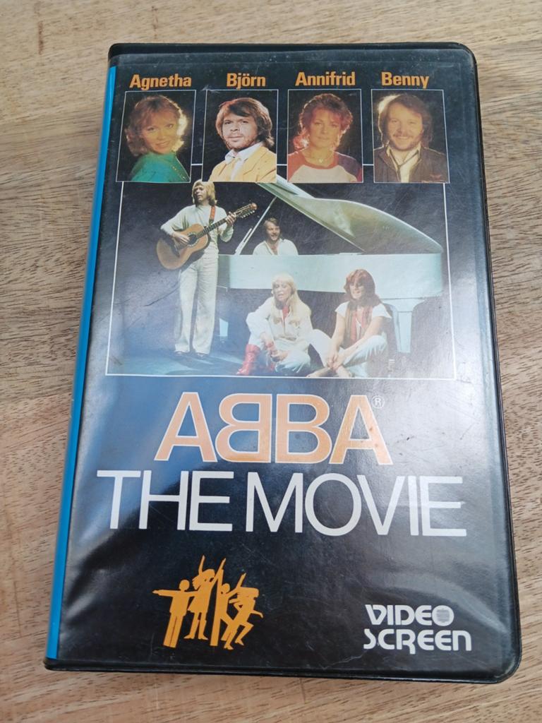 ABBA the movie video 2000 ex rental nieuw staat videotheek, Alle leeftijden, Ophalen of Verzenden