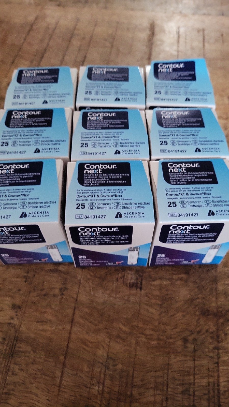9x Contour next teststrips 25, Ophalen of Verzenden
