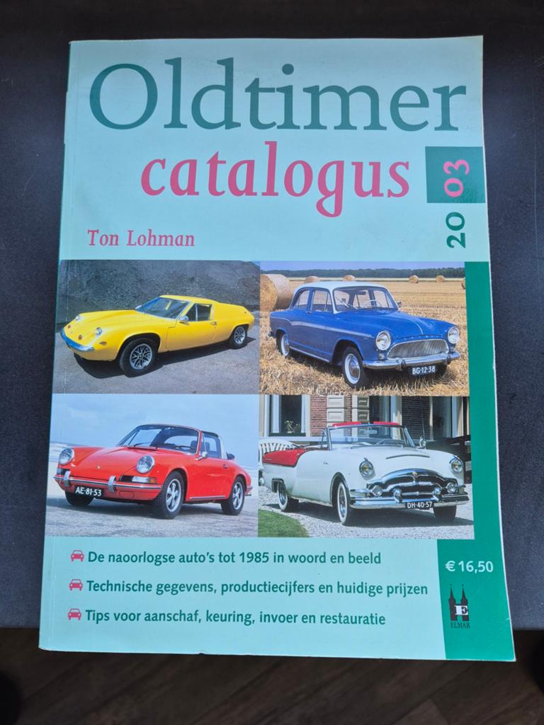 Oldtimer catalogus 2003, Ophalen of Verzenden, Gelezen, T. Lohman