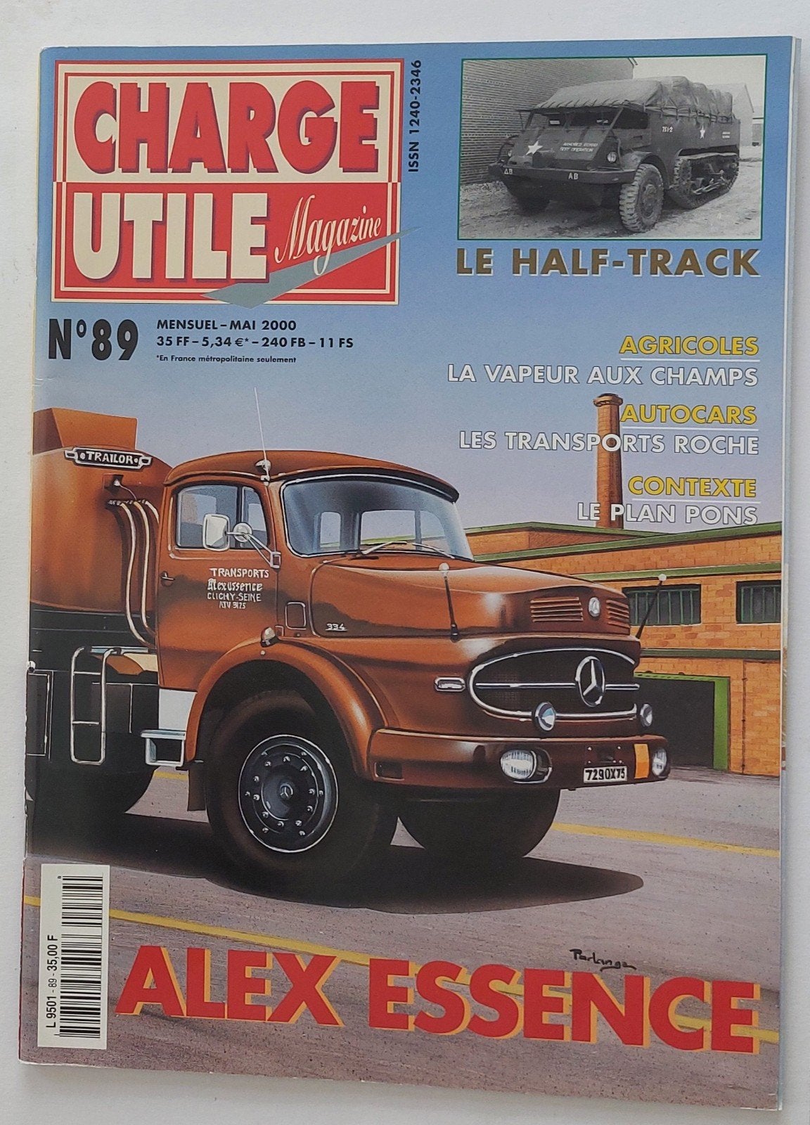 Charge Utile Magazine N89 - Mei 2000, Boeken, Tijdschriften en Kranten, Ophalen of Verzenden, Gelezen, Overige typen