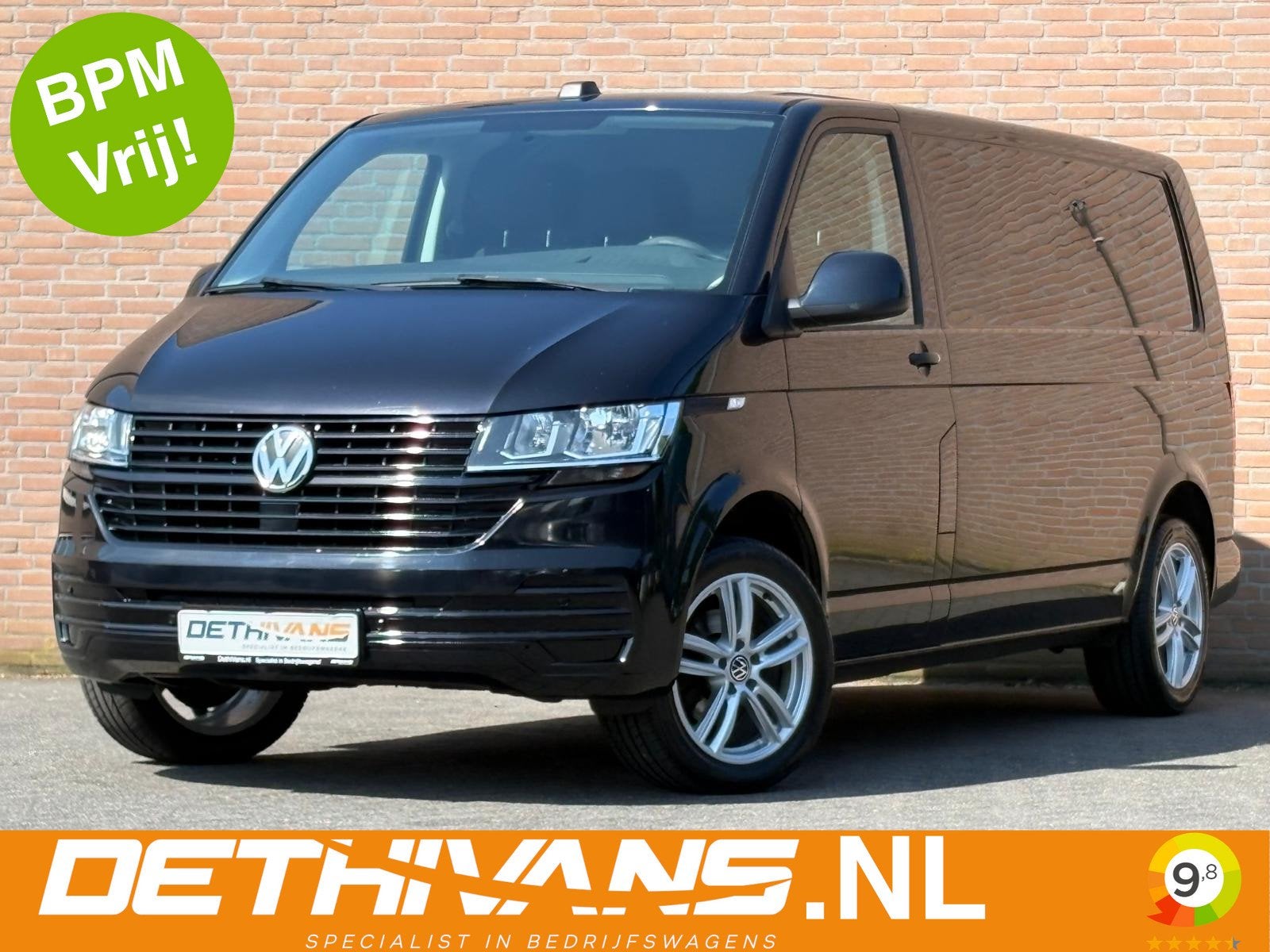 Volkswagen Transporter 2.0TDI 150PK Lang / 2.500kg trekhaak, Auto's, Voorwielaandrijving, Stof, Gebruikt, 4 cilinders
