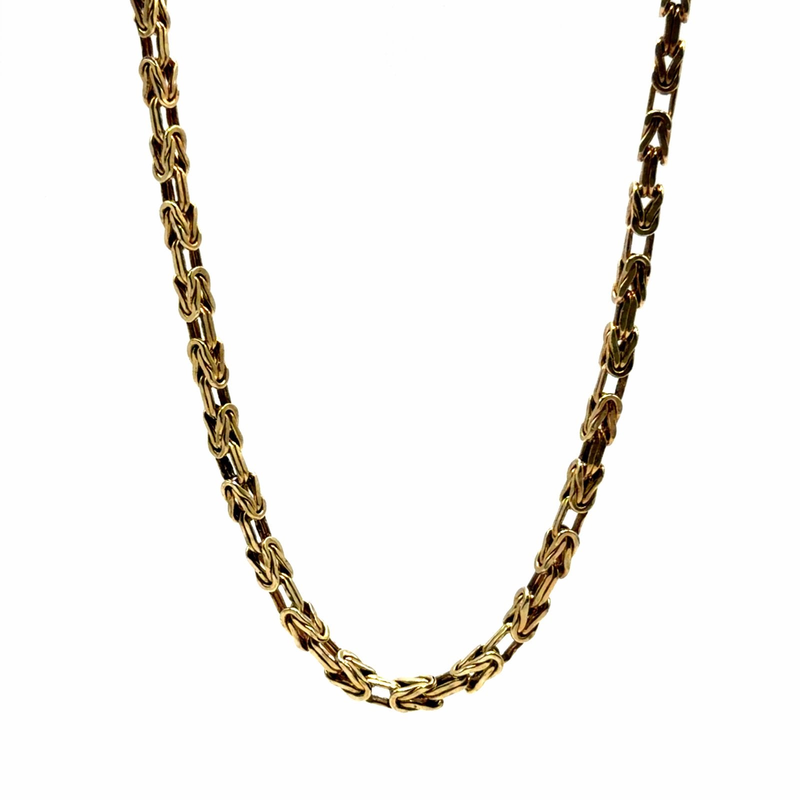 Gouden Koningsketting - 14 Karaat - 70cm