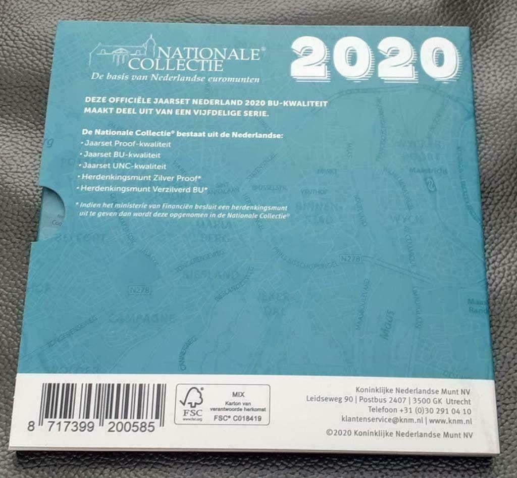 Jaarset Nederland 2020 Rotterdam in BU-kwaliteit, Postzegels en Munten, Munten | Nederland, Verzenden, Koningin Beatrix, Euro's