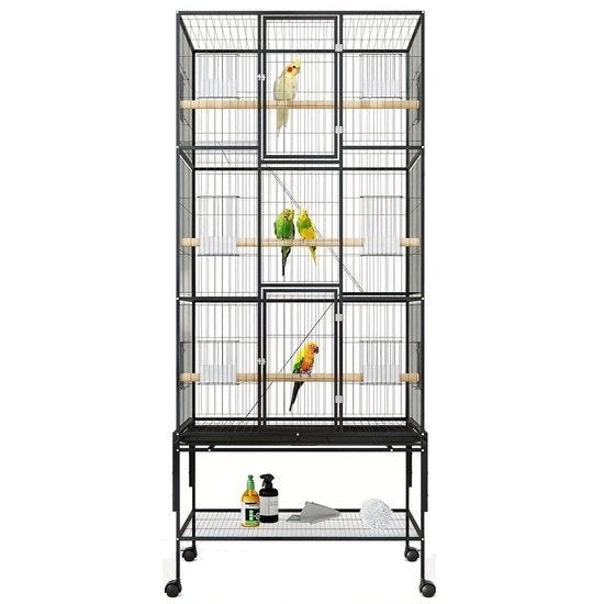 Vogelkooi – Papegaaienkooi – Vogelkooi Met Opslag, Corvance B.V., Verzenden, Nieuw, Corvancebol@gmail.com
