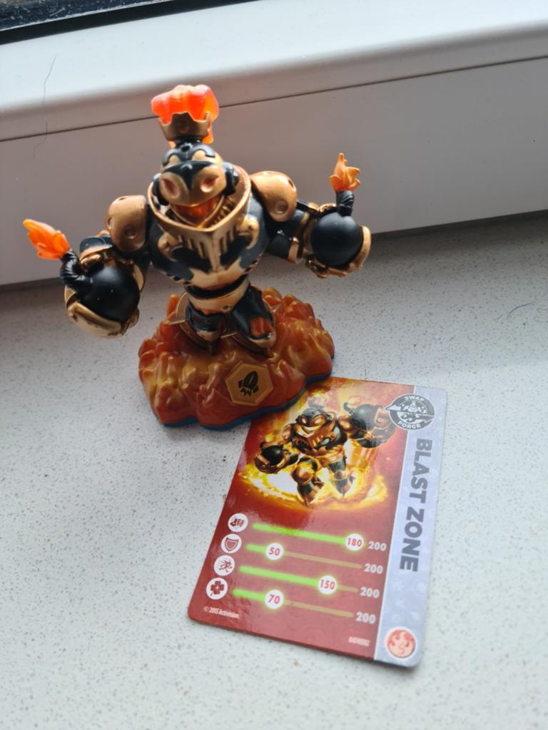 Skylanders Swap Force Blast Zone met kaart, Ophalen of Verzenden, Zo goed als nieuw