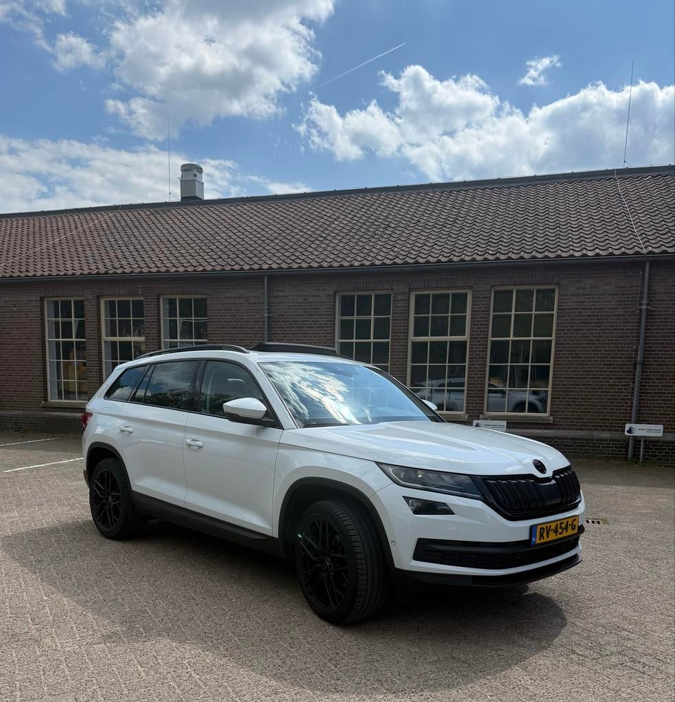 Skoda Kodiaq 1.4 Greentech 150pk 2WD 7pl. 2018 Wit, Auto's, Skoda, Particulier, Kodiaq, Benzine, C, SUV of Terreinwagen, Automaat