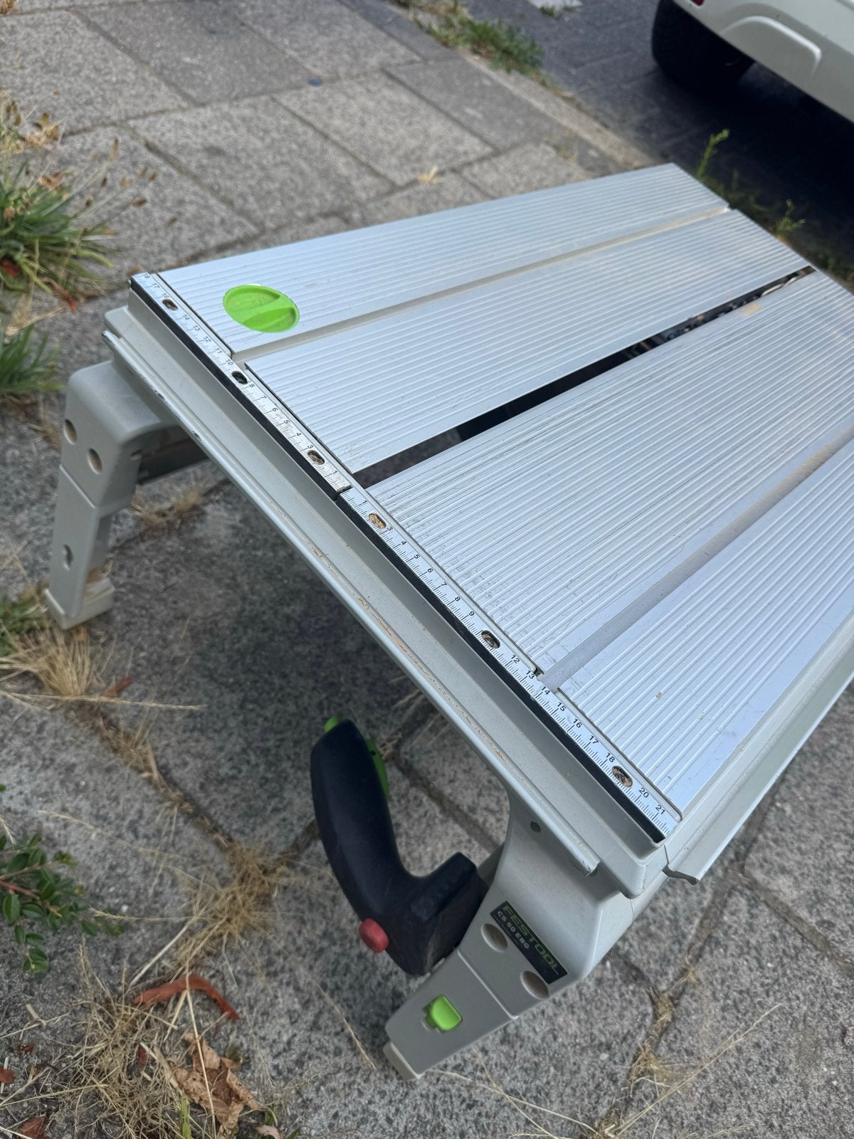 Festool CS 50 EBG Precisio Tafelcirkelzaag, Doe-het-zelf en Verbouw, Ophalen, Gebruikt, Cirkelzaag, 70 mm of meer
