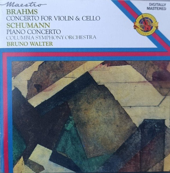 Brahms Schumann Concerto for Violin & Cello / Piano, Brahms, Ophalen of Verzenden, Romantiek, Album