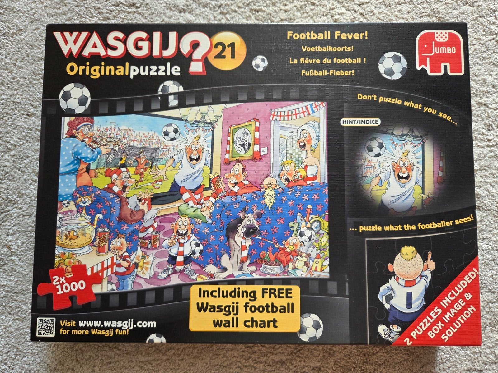 1000 stukjes puzzels: van Haasteren, Wasgij, Ravensburger, Ophalen of Verzenden, 500 t/m 1500 stukjes, Zo goed als nieuw, Legpuzzel