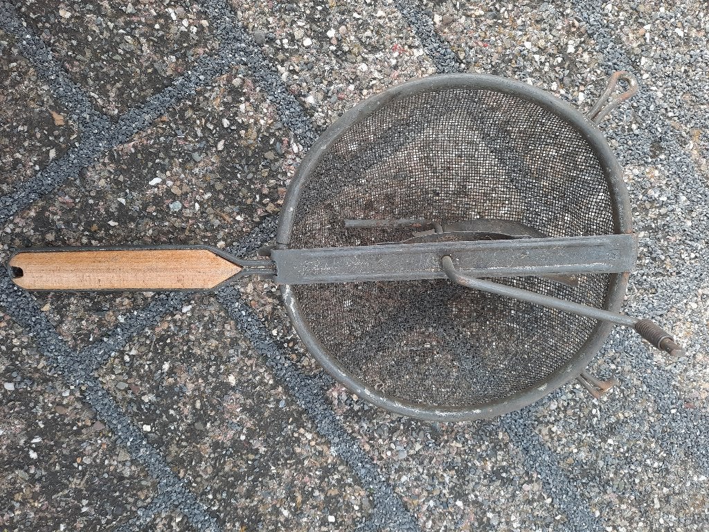 Brocante  keukenzeef handzeef, Ophalen of Verzenden