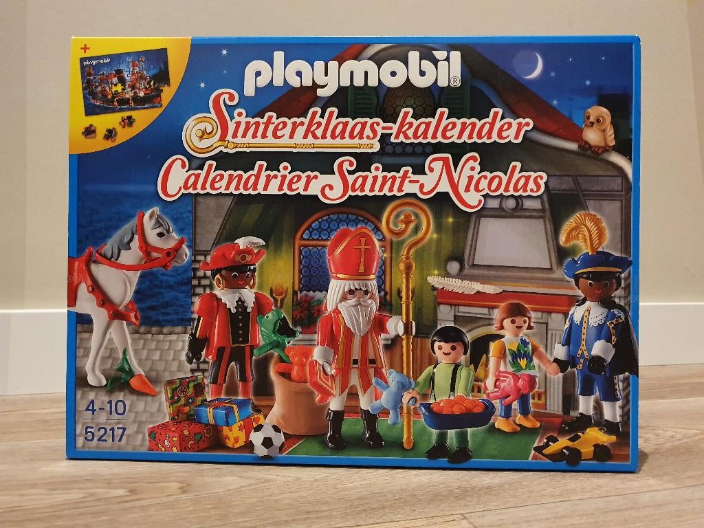 Playmobil 5217 Sinterklaas Adventskalender nieuw in doos, Ophalen of Verzenden, Nieuw