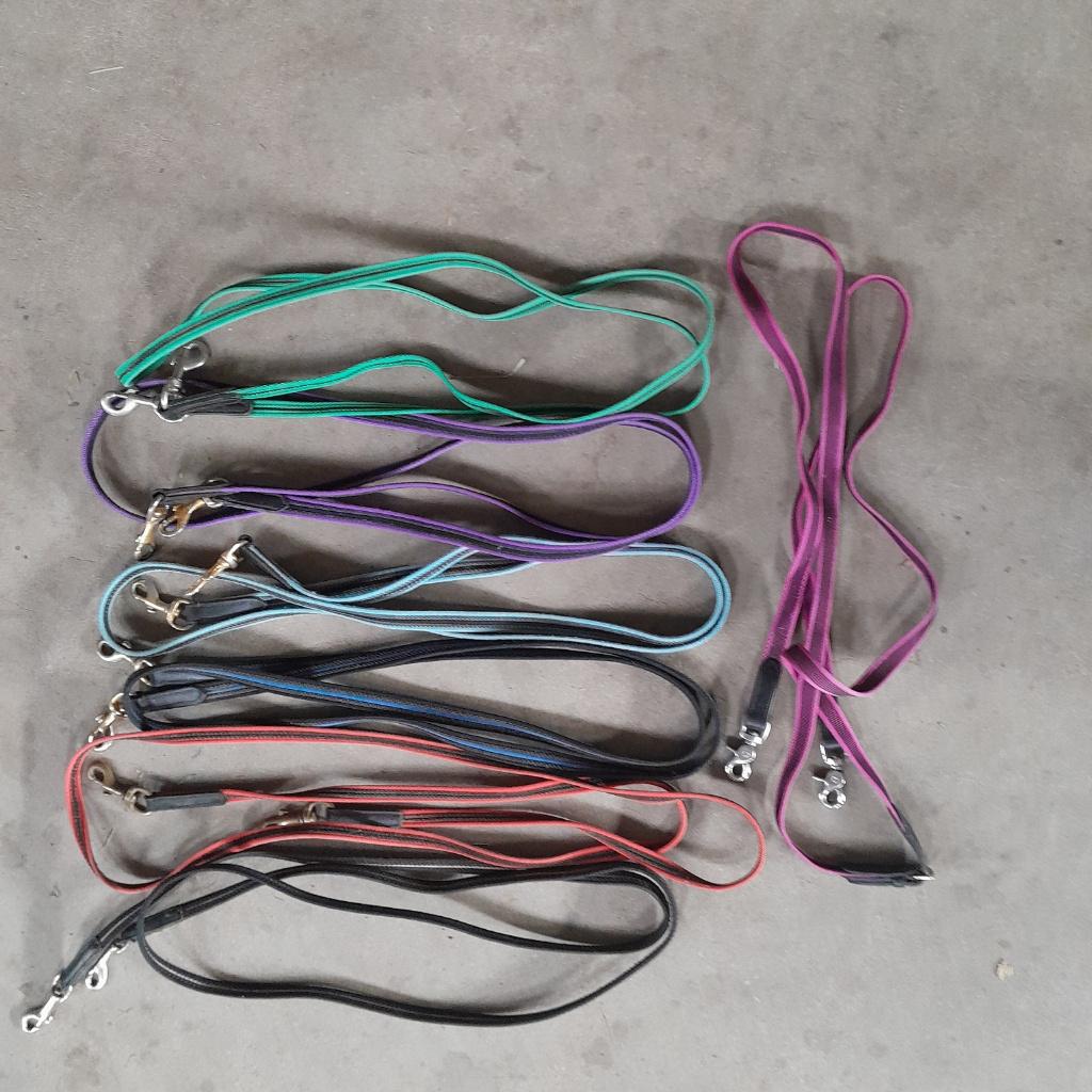 teugels rubber ijslander 240 cm met clips, Dieren en Toebehoren, Paarden en Pony's | Hoofdstellen en Tuigage, Ophalen of Verzenden