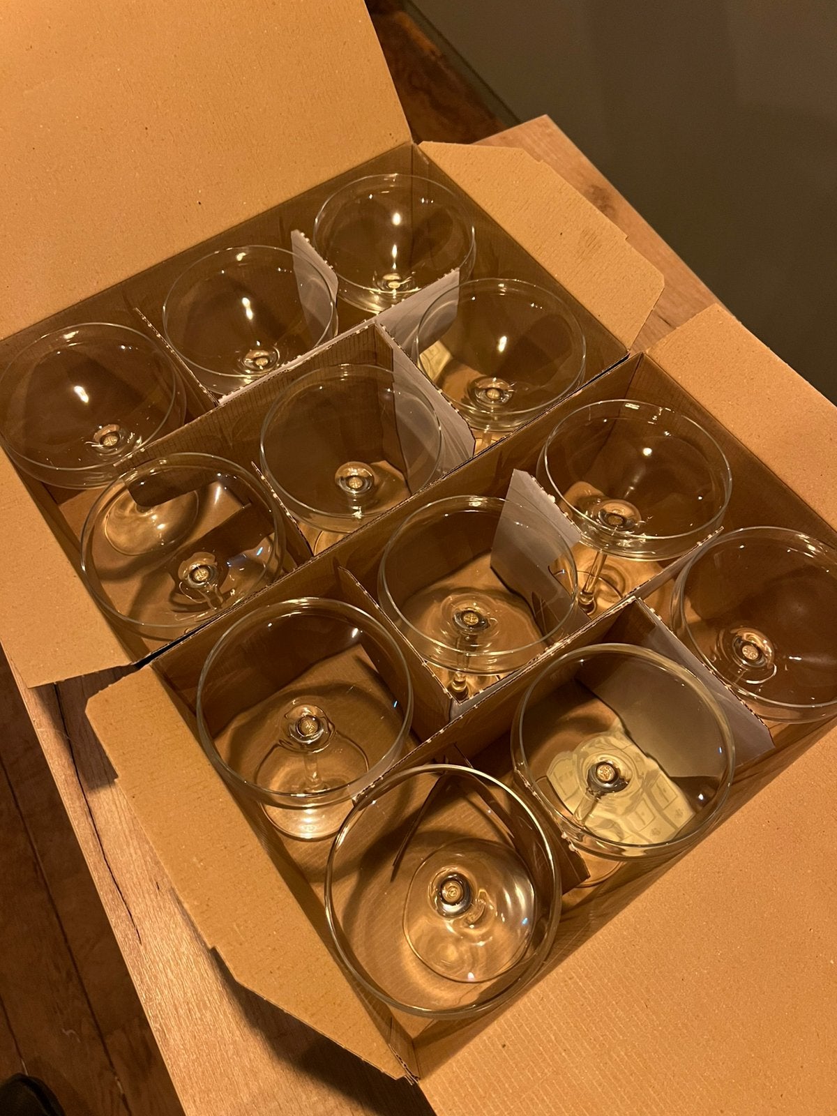 12x Chef & Sommelier Champagne & Cocktail Glazen 30cl, Ophalen of Verzenden, Zo goed als nieuw