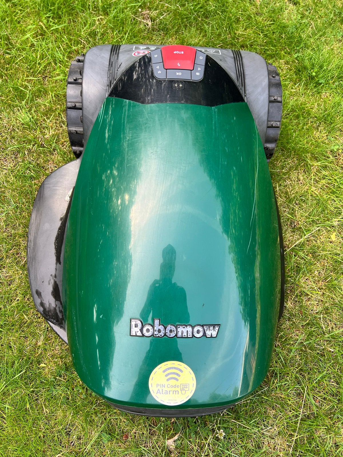 Robomow RC308U Robotmaaier - met accessoires, Cirkelmaaier, Gebruikt, Minder dan 30 cm, Accu-grasmaaier