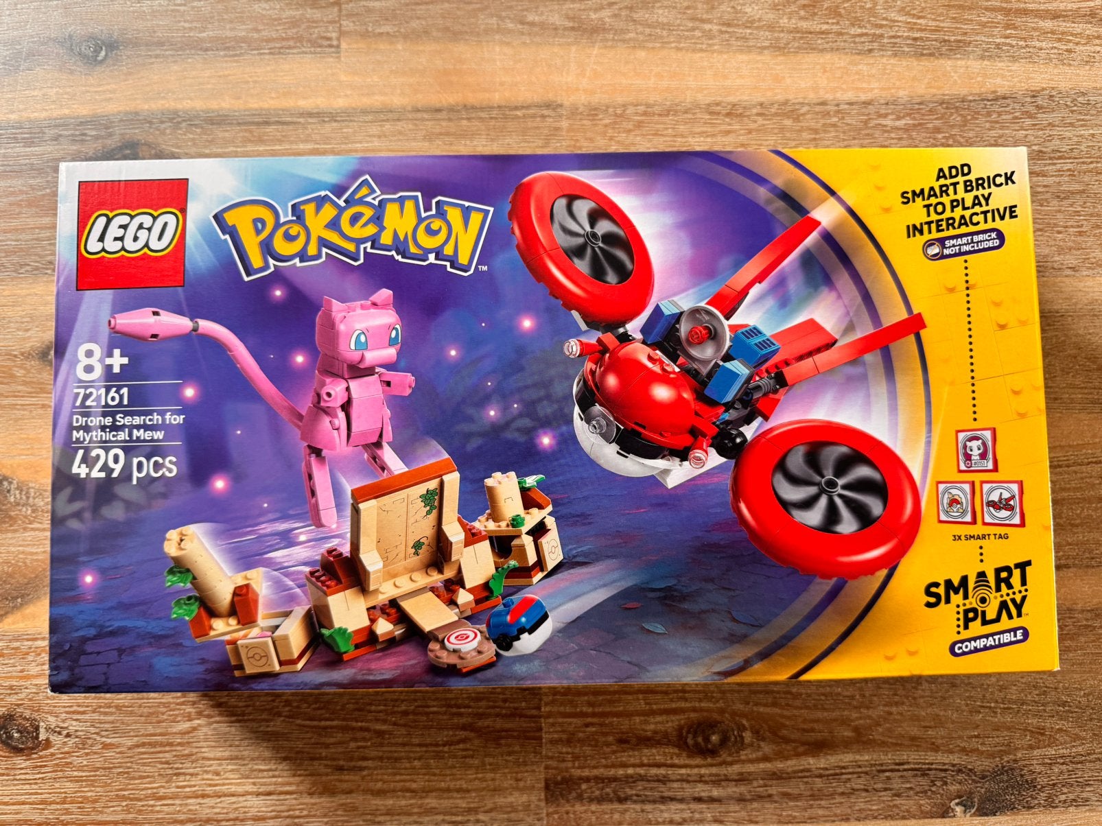 LEGO Pokémon 72161 SMART Play Drone Search for Mythical Mew, Overige thema's, Lego, Nieuw, Ophalen of Verzenden