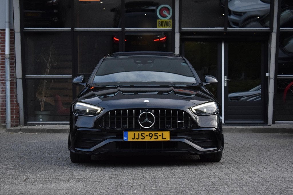 Mercedes-Benz C-klasse AMG 43 4MATIC Lane Pano HUD Camera360, Auto's, Mercedes-Benz, Automaat, 4 cilinders, Met garantie (alle)