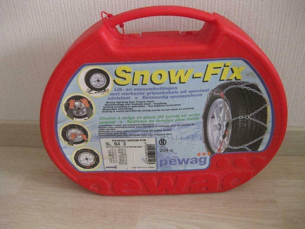 Pewag Snow Fix SL 64 3 sneeuwkettingen, Auto diversen, Ophalen of Verzenden, Nieuw