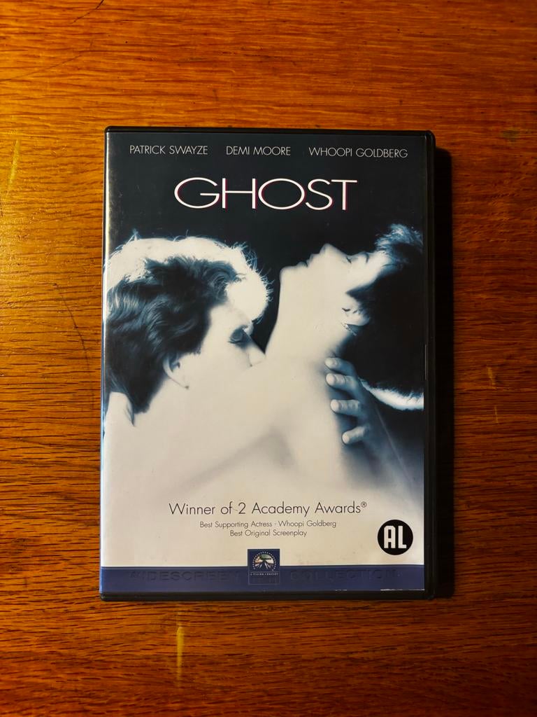 Ghost DVD - Romantische Thriller met Patrick Swayze, Cd's en Dvd's, Dvd's | Drama, Zo goed als nieuw, Ophalen of Verzenden