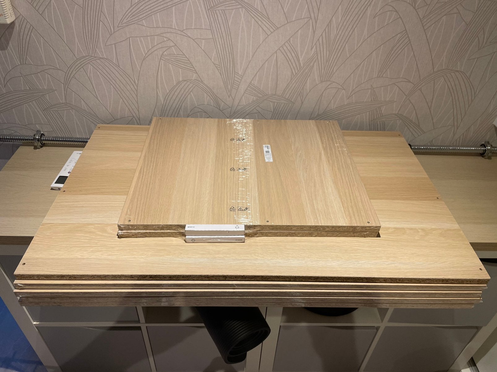 NIEUW! Ikea legplanken Pax KOMPLEMENT eiken 100x58 50x58, Ophalen, 200 cm of meer, 50 tot 100 cm, Zo goed als nieuw