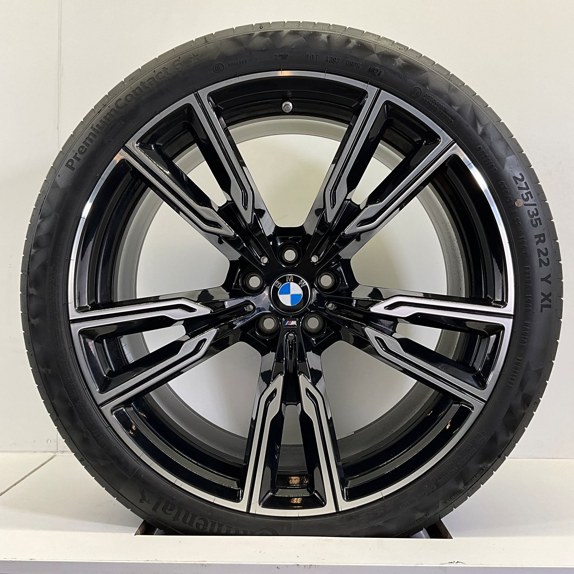 BMW X5 G05 X6 G06 BREEDSET VELGEN + ZOMERBANDEN 22 INCH ORIG, Gebruikt, -, 275 mm, -