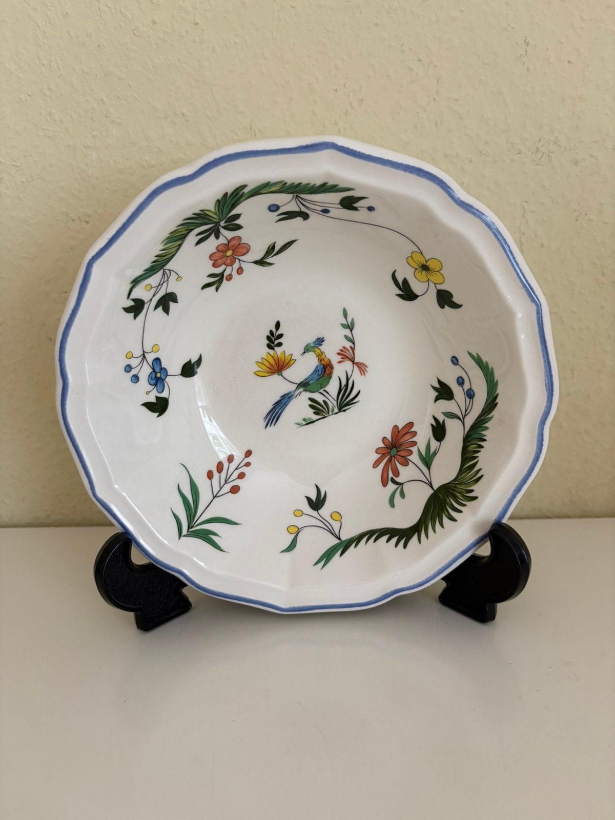 Gien Oiseaux de Paradis papschaaltje, Ophalen of Verzenden