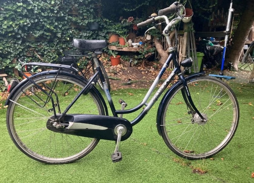 Damesfiets; stadfiets, met versnellingen, Fietsen en Brommers, Ophalen of Verzenden, Gebruikt, Overige merken, Versnellingen