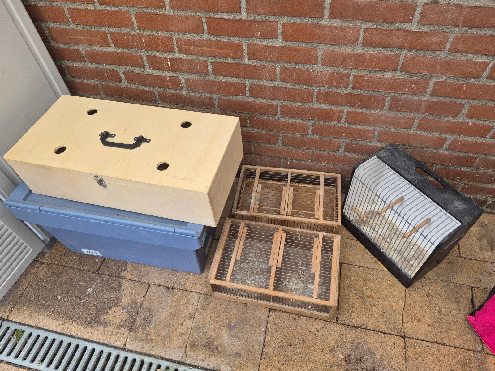 transport kooien, Ophalen, Gebruikt, Hout, Overige typen