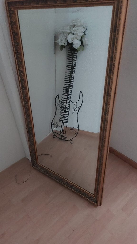 Spiegel met lijst, Ophalen, Rechthoekig, Minder dan 50 cm, Minder dan 100 cm