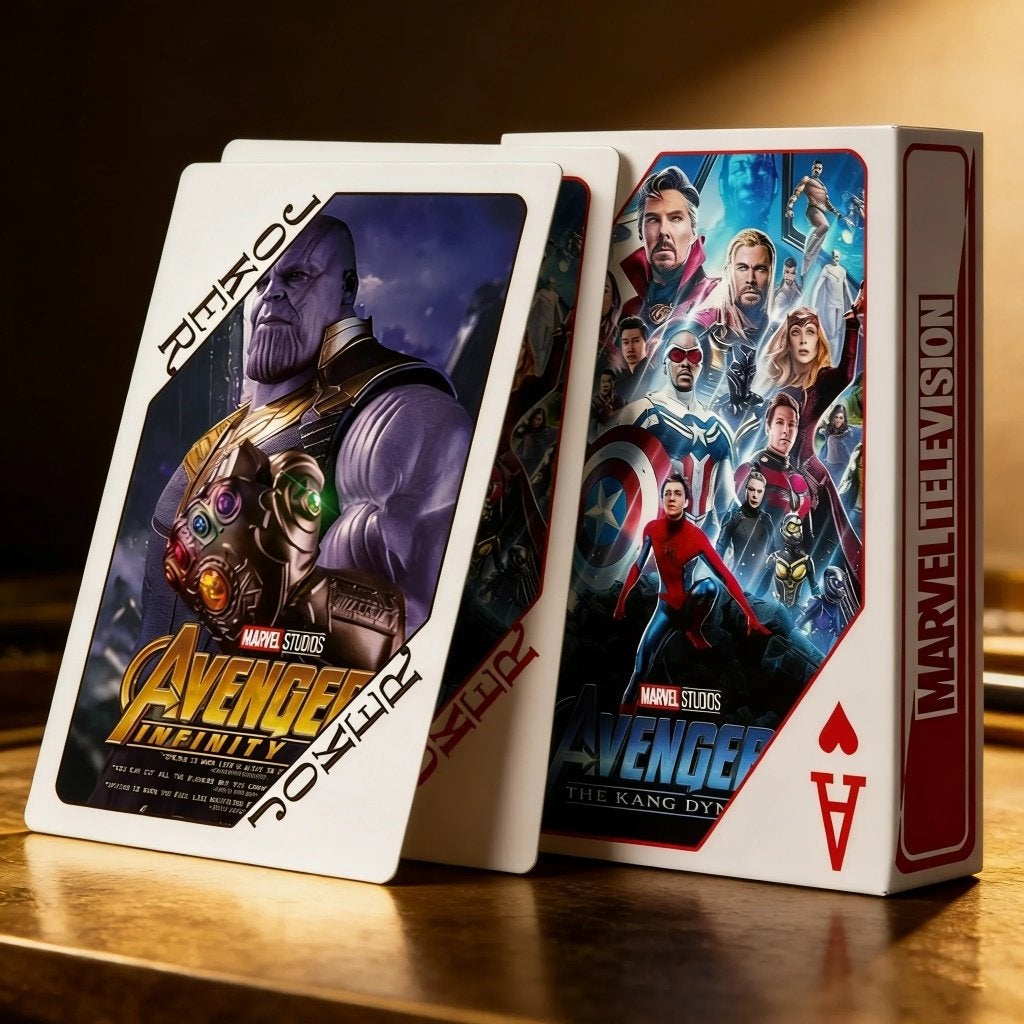 The Avengers luxe speelkaarten / poker set (54 kaarten)