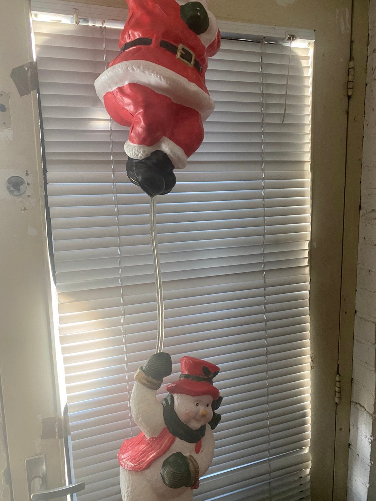 Lichtslang met kerstman en sneeuwpop, Ophalen, Gebruikt