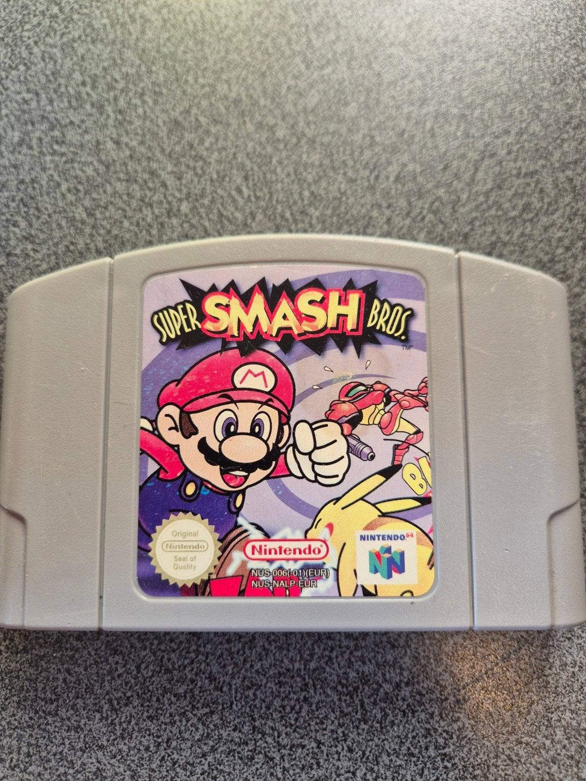 Super Smash Bros. N64 - Klassieke Vechtgame, Spelcomputers en Games, Games | Nintendo 64, Gebruikt, Vechten, Ophalen of Verzenden