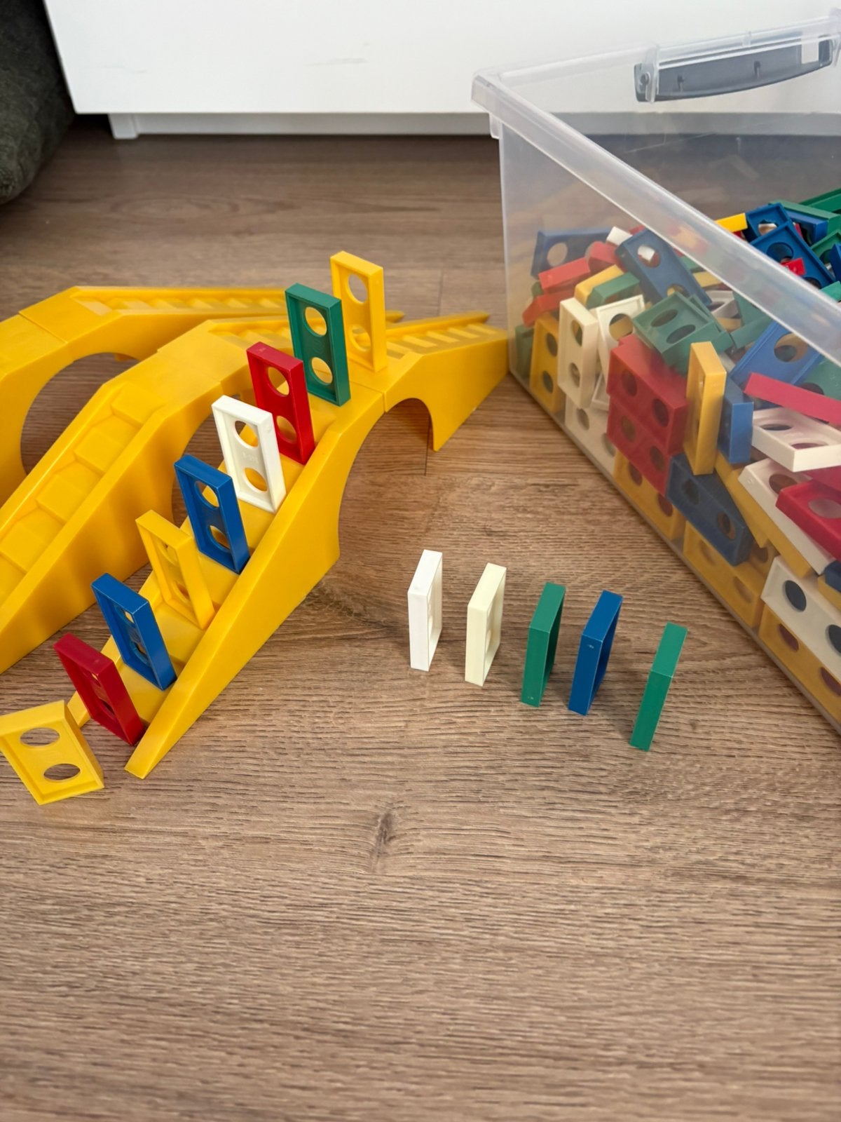 Speed dominostenen met 3 bruggen, Ophalen, Gebruikt, Overige merken
