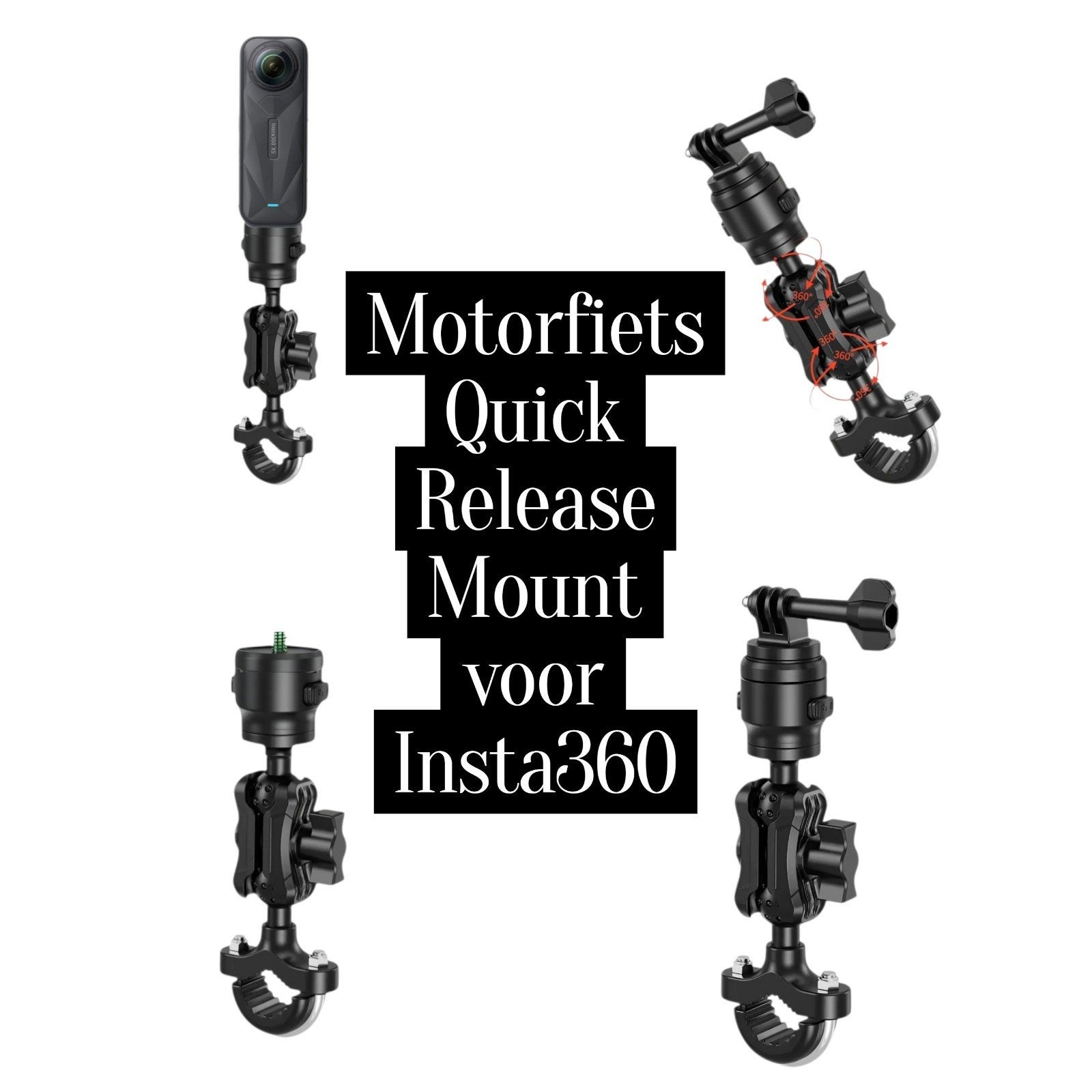 Foto 4 van Bionische Quick Release Mount Voor Insta360 Nieuw