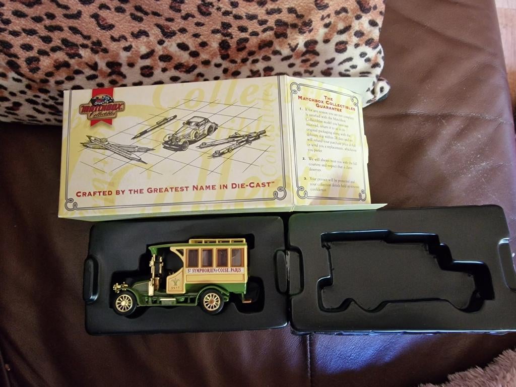 Ouderwetse auto, metaal van matchbox., Ophalen of Verzenden, Nieuw, Auto