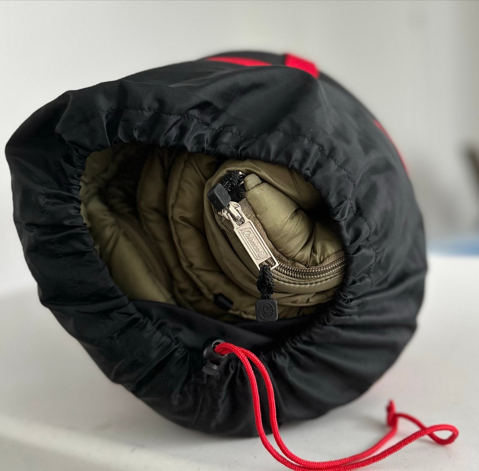 Coleman Poplar Amandla Slaapzak - Comfortabel en Warm, Caravans en Kamperen, Slaapzakken, Ophalen, Gebruikt