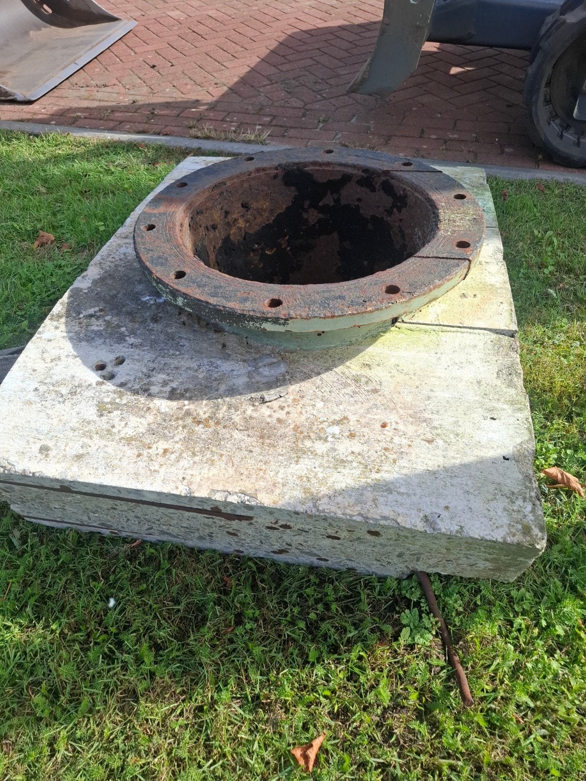 Uniek ornament uit de watertoren van Olst voor in de tuin, Tuin en Terras, Ophalen, Metaal, Overige typen