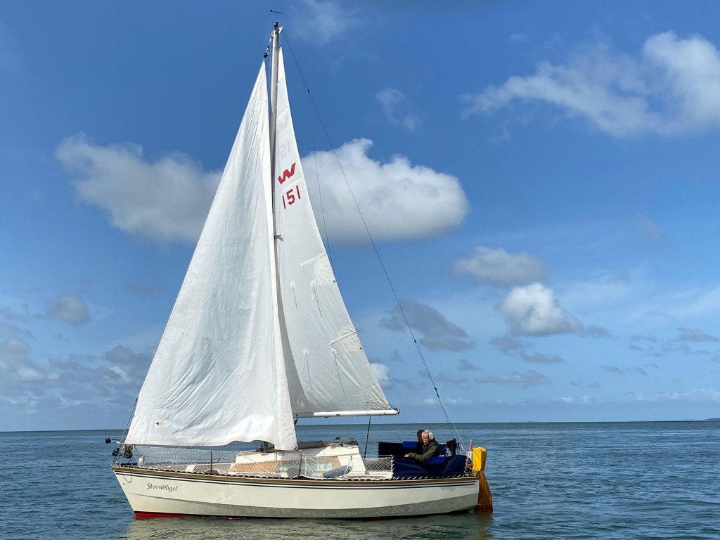 Te Koop: Waarschip 730 kajuitzeilboot met ligplaats, 3 m, Gebruikt, Waarschip, Binnenboordmotor