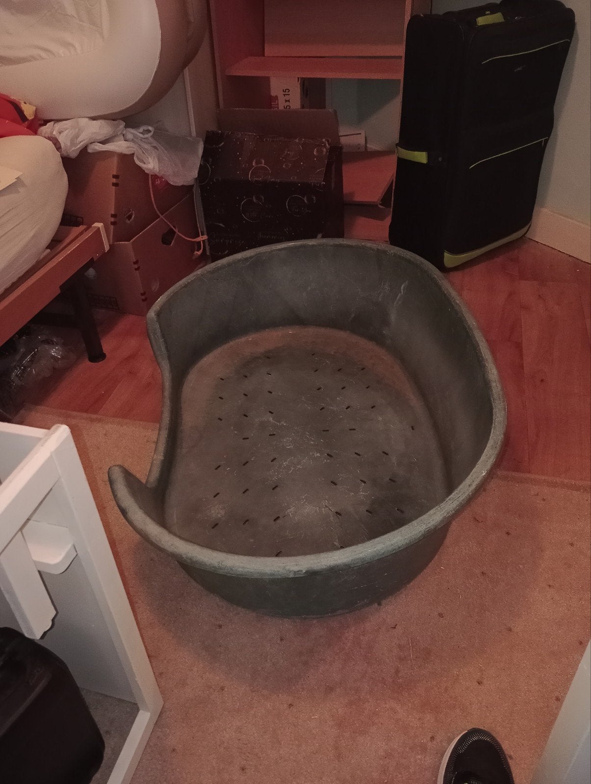 Gratis grote hondenmand, Ophalen, Gebruikt, Polyester
