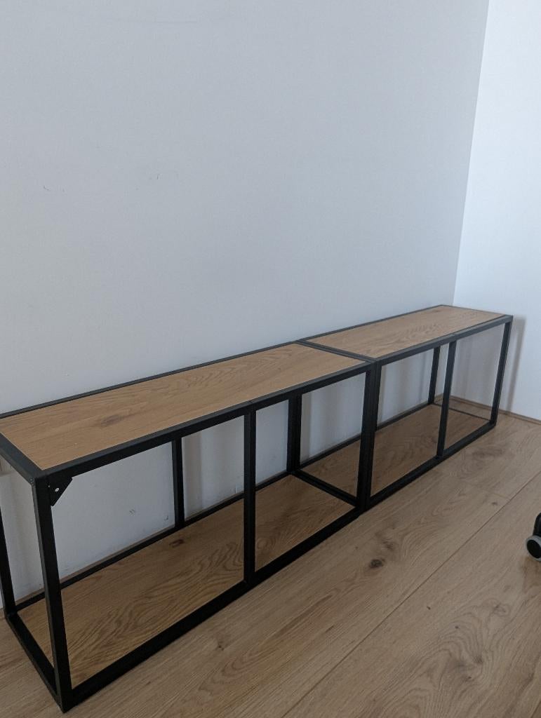 2x Westwing Seaford planken, Zo goed als nieuw, Minder dan 150 cm, Minder dan 100 cm, 25 tot 50 cm