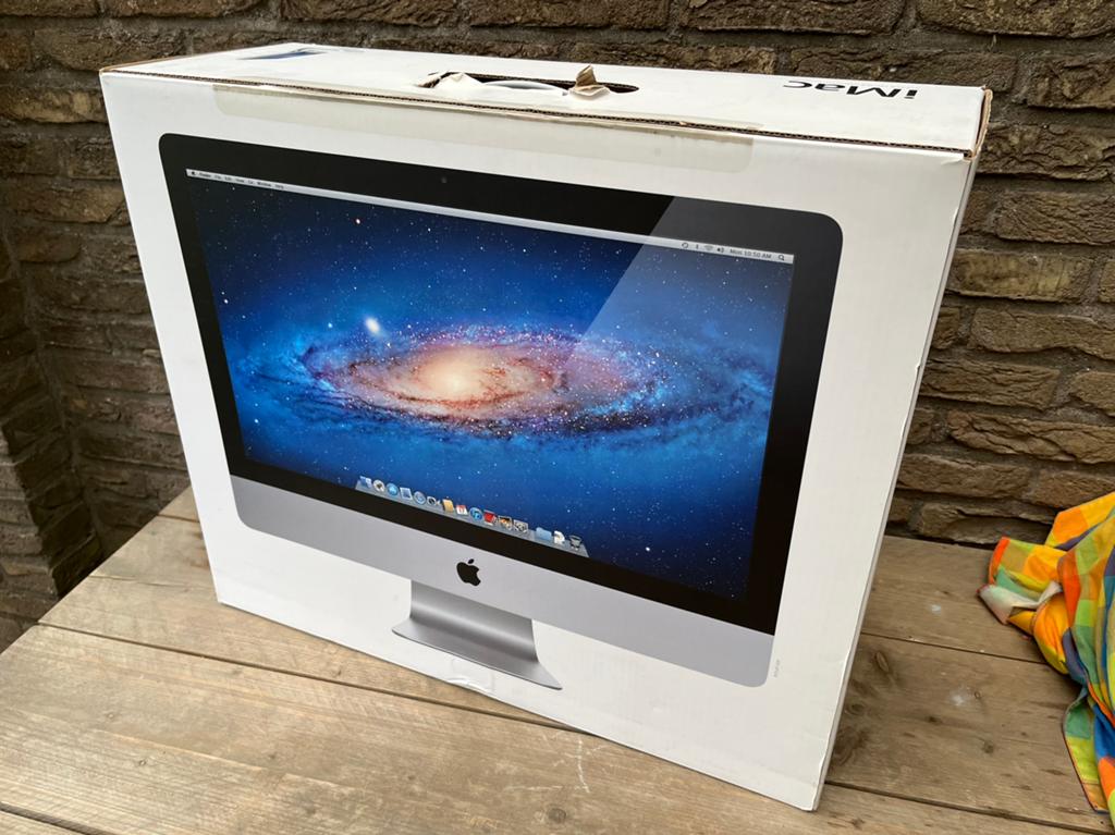 Doos iMac 21,5”, Ophalen, Zo goed als nieuw, IMac